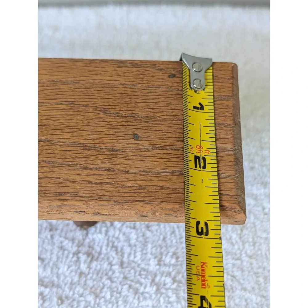Cottage Core Wooden Heart Hanging Wall Shelf with Pegs Grandmacore 7.5